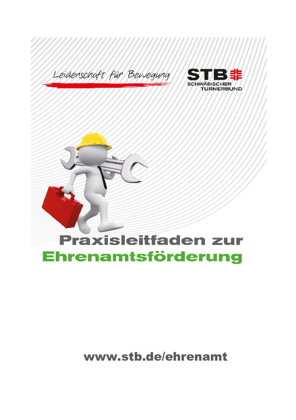 Ehrenamtsförderung Toolbox Praxisleitfaden
