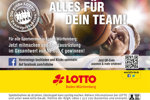 Teamsport Aktion der Lotto BW