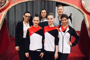 Rhythmische Sportgymnastik Team Deutschlanf